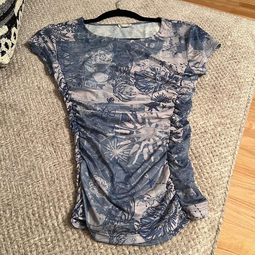 See Through Free people top
